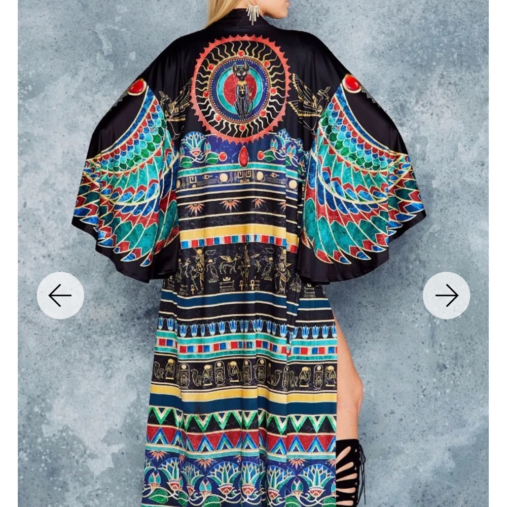 RARE EUC BLACKMILK Walk Like An Egyptian Swan Kimono